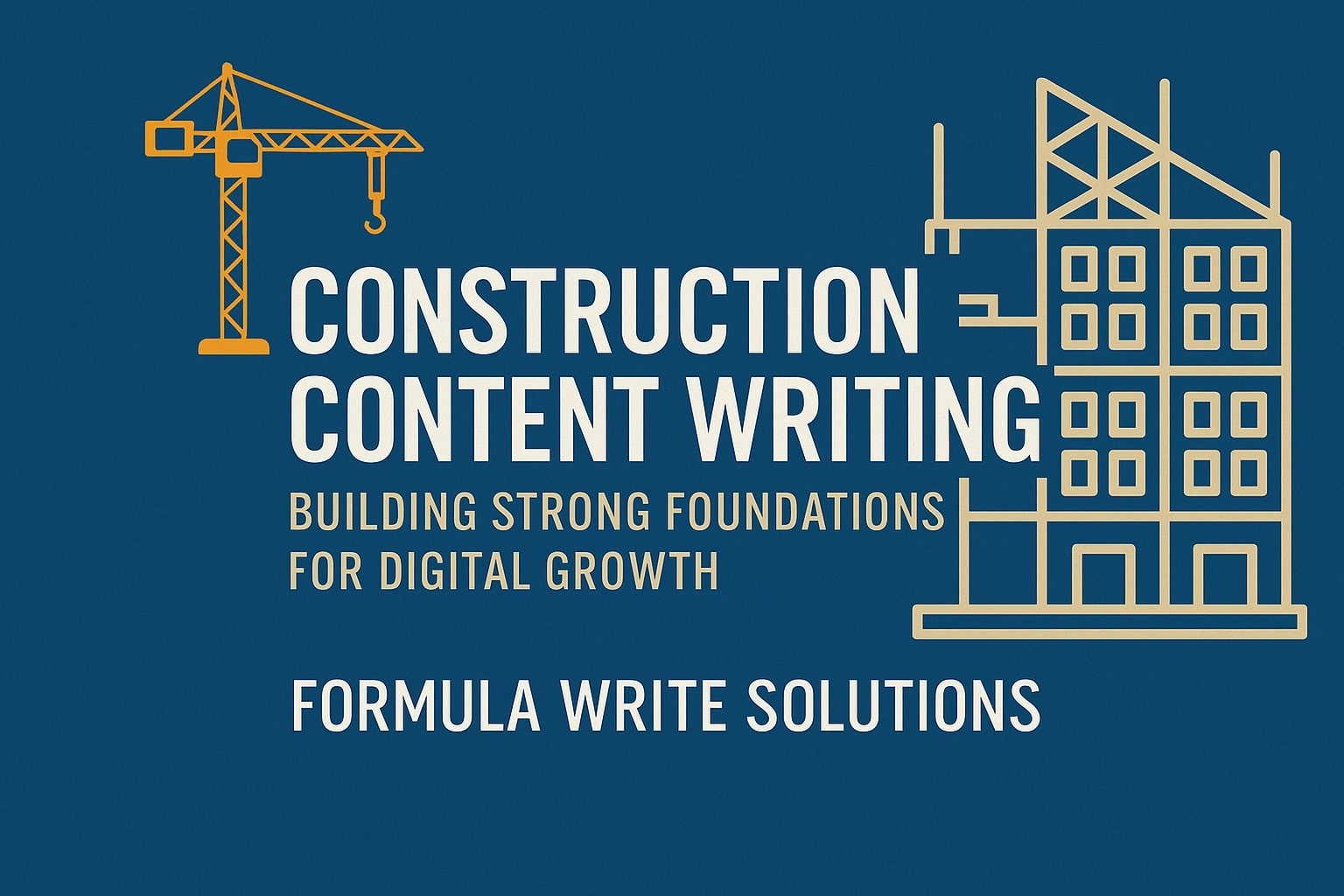 Construction Content Writing services
