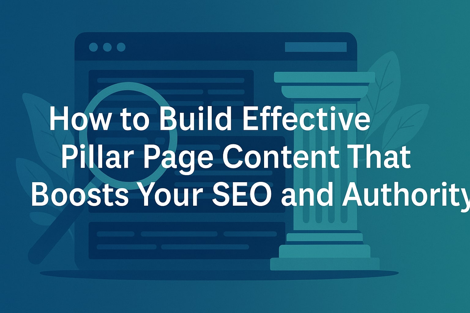 How to Build Effective Pillar Page Content main