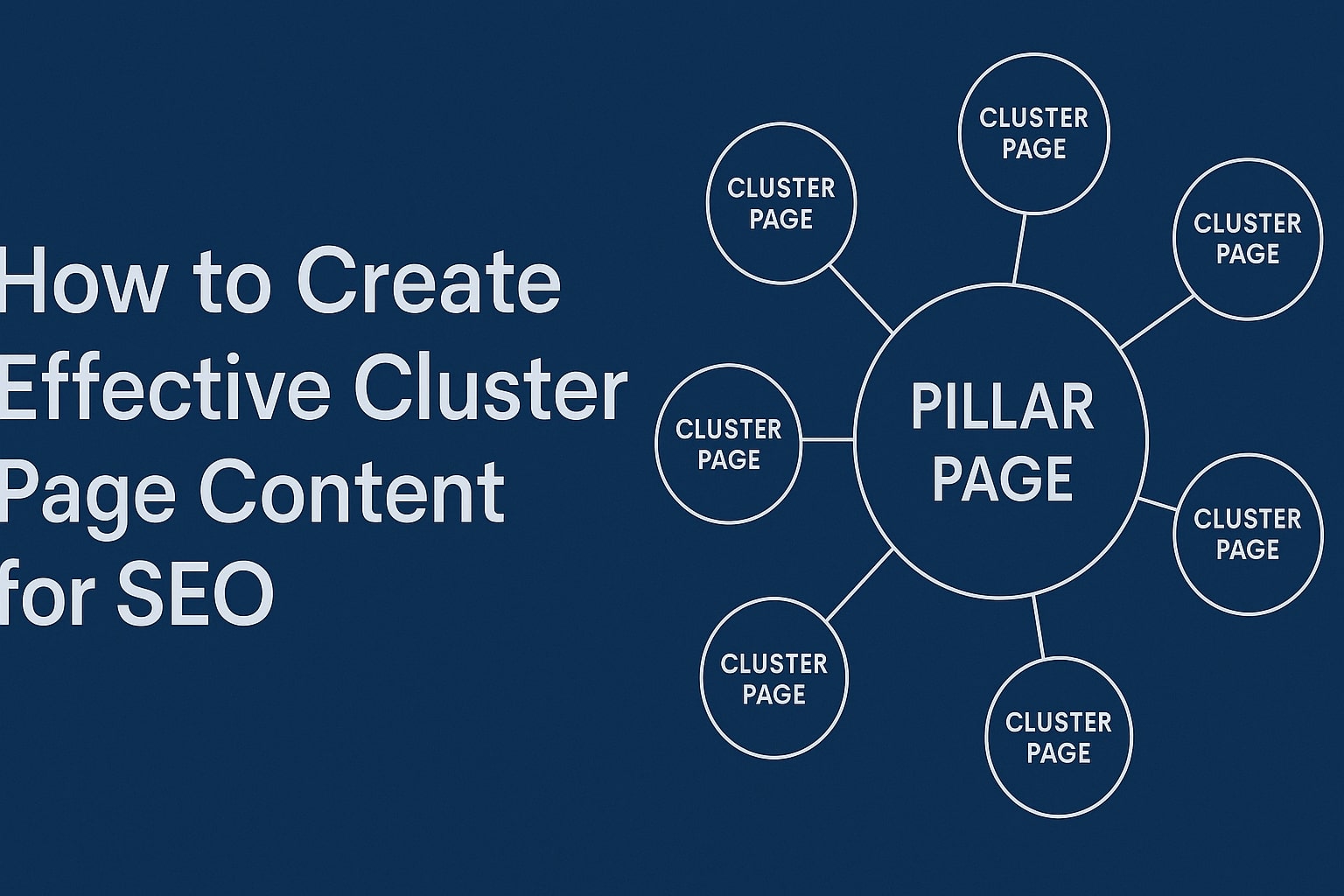 How to Create Effective Cluster Page Content for Stronger SEO Performance 1