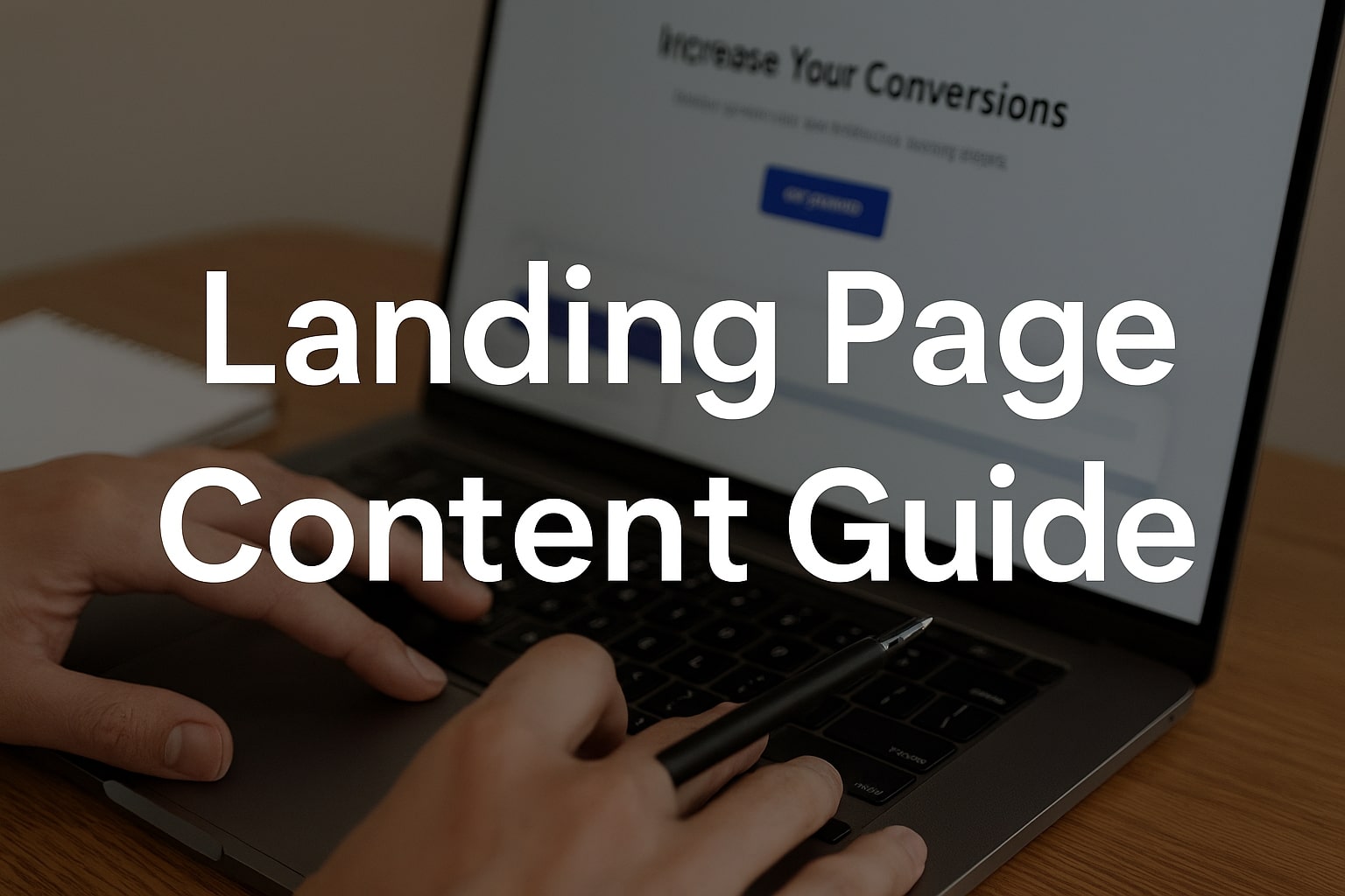 Landing page content 1