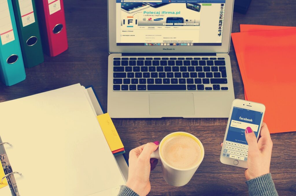 Social media content writing