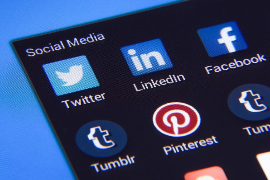 Social media content writing