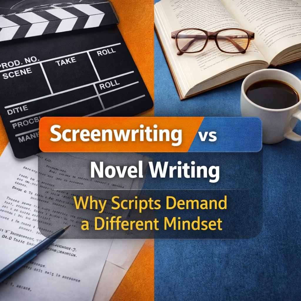 Screenwriting vs Novel Writing