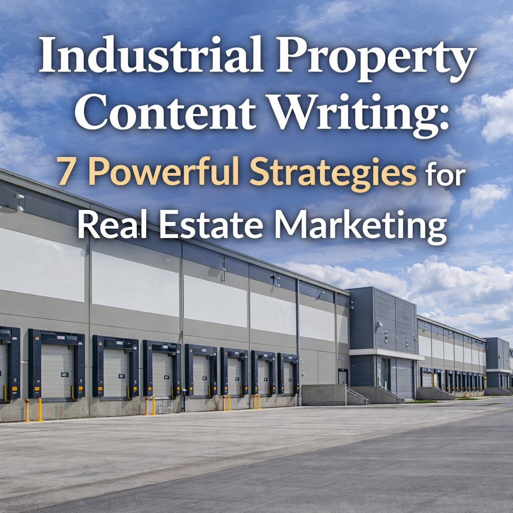 Industrial Property Content Writing for Real Estate and Property Businesses