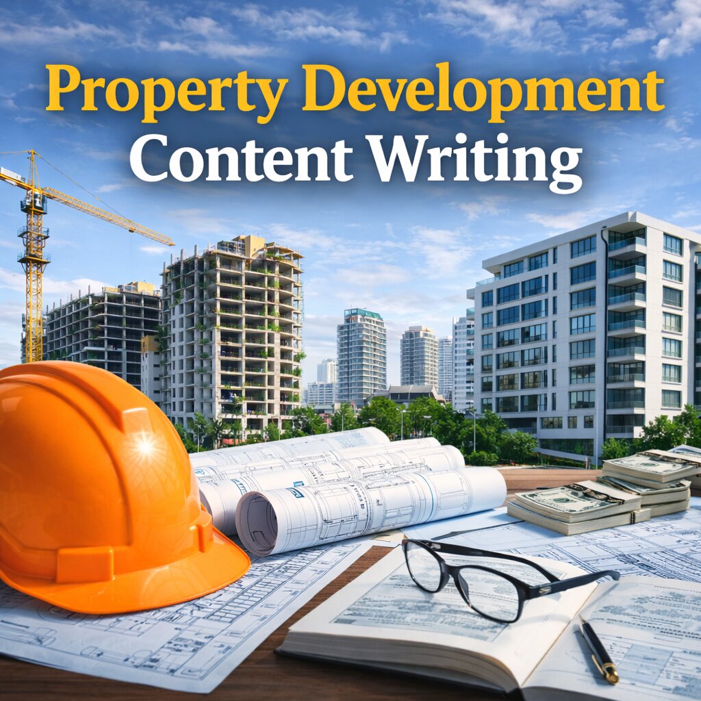 property development content writing