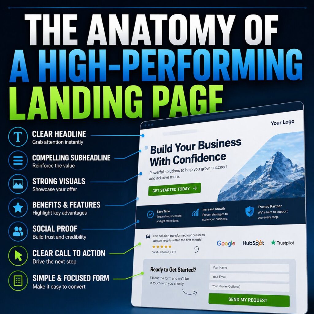 Anatomy Of A High-Performing Landing Page