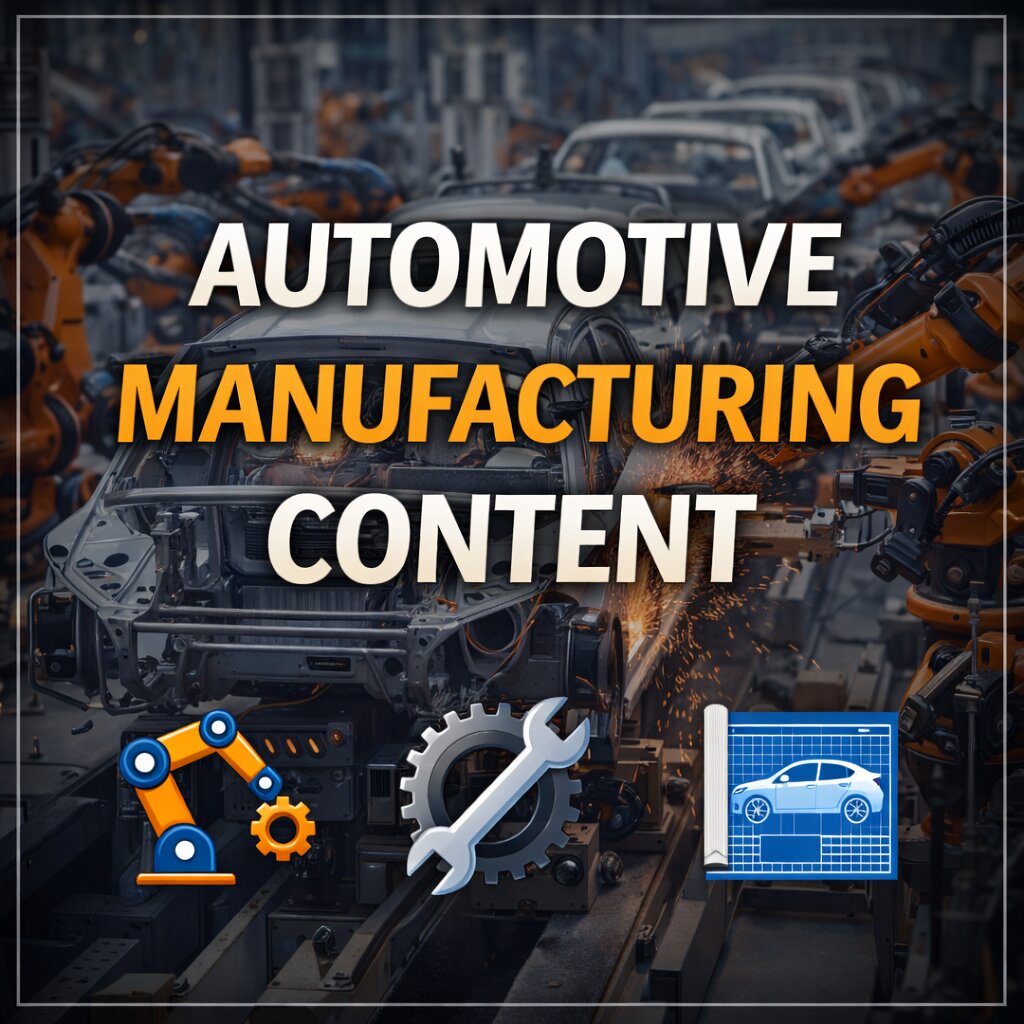 Automotive manufacturing content