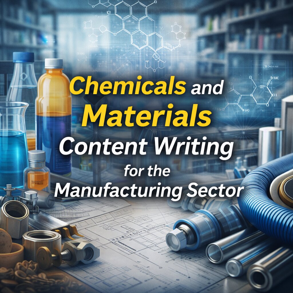 Chemicals and Materials Content Writing for the Manufacturing Sector
