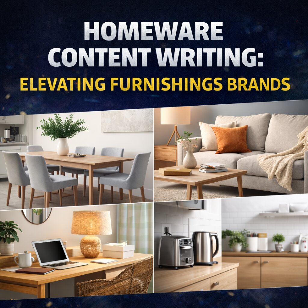 homeware content writing