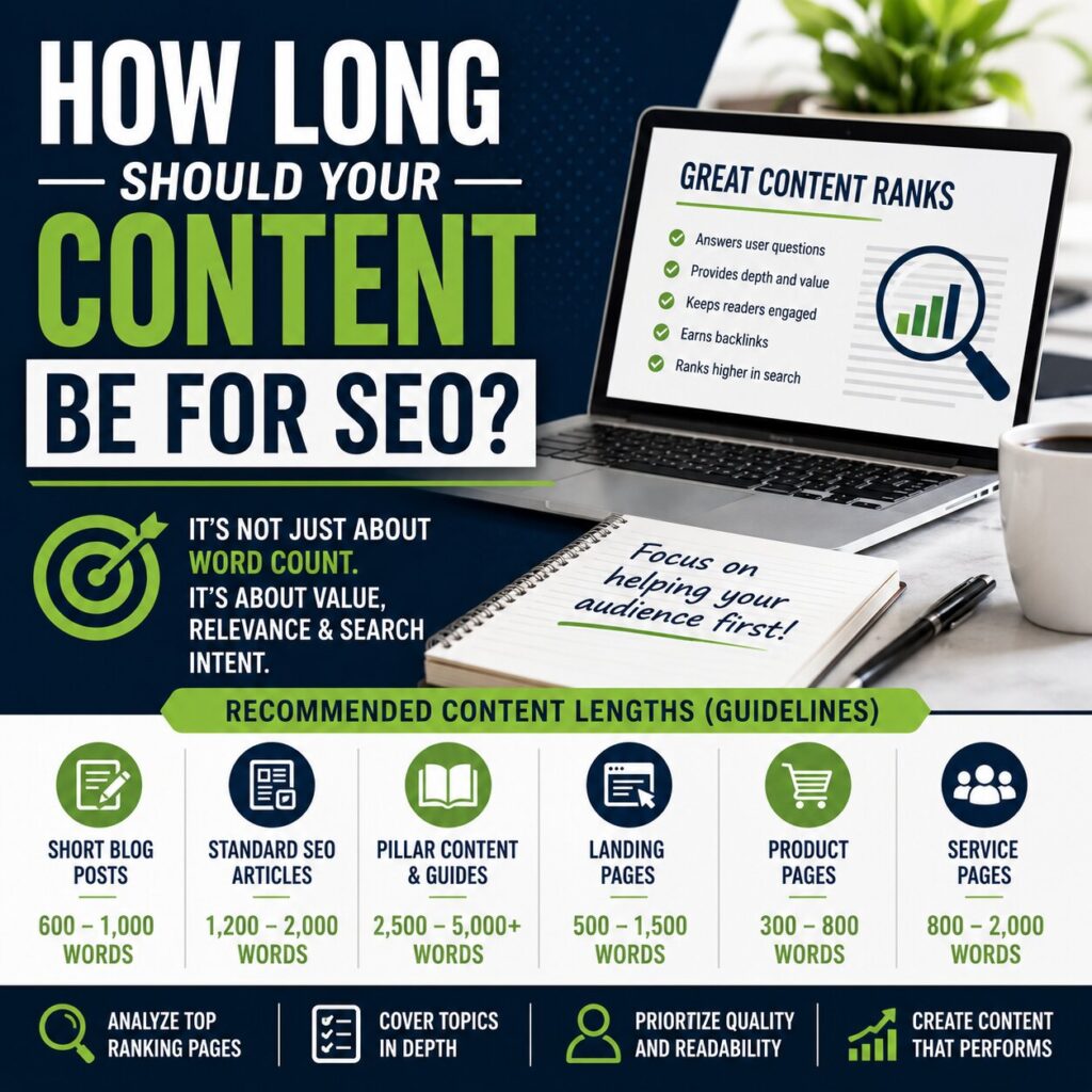 How Long Should Your Content Be For SEO