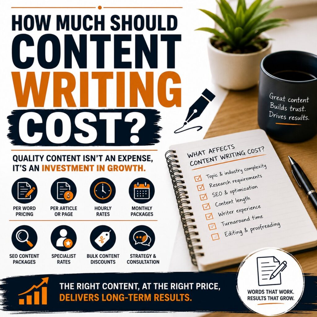 How Much Should Content Writing Cost