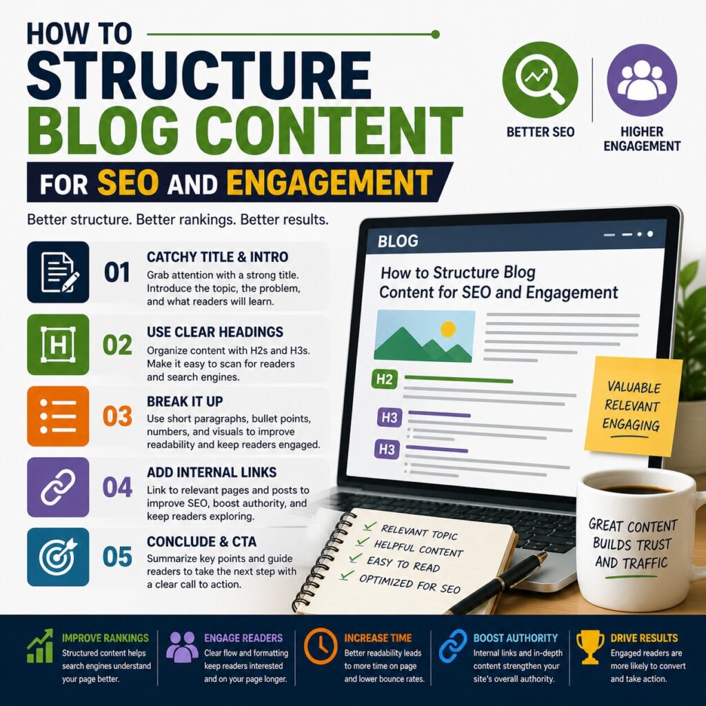 How To Structure Blog Content For SEO And Engagement
