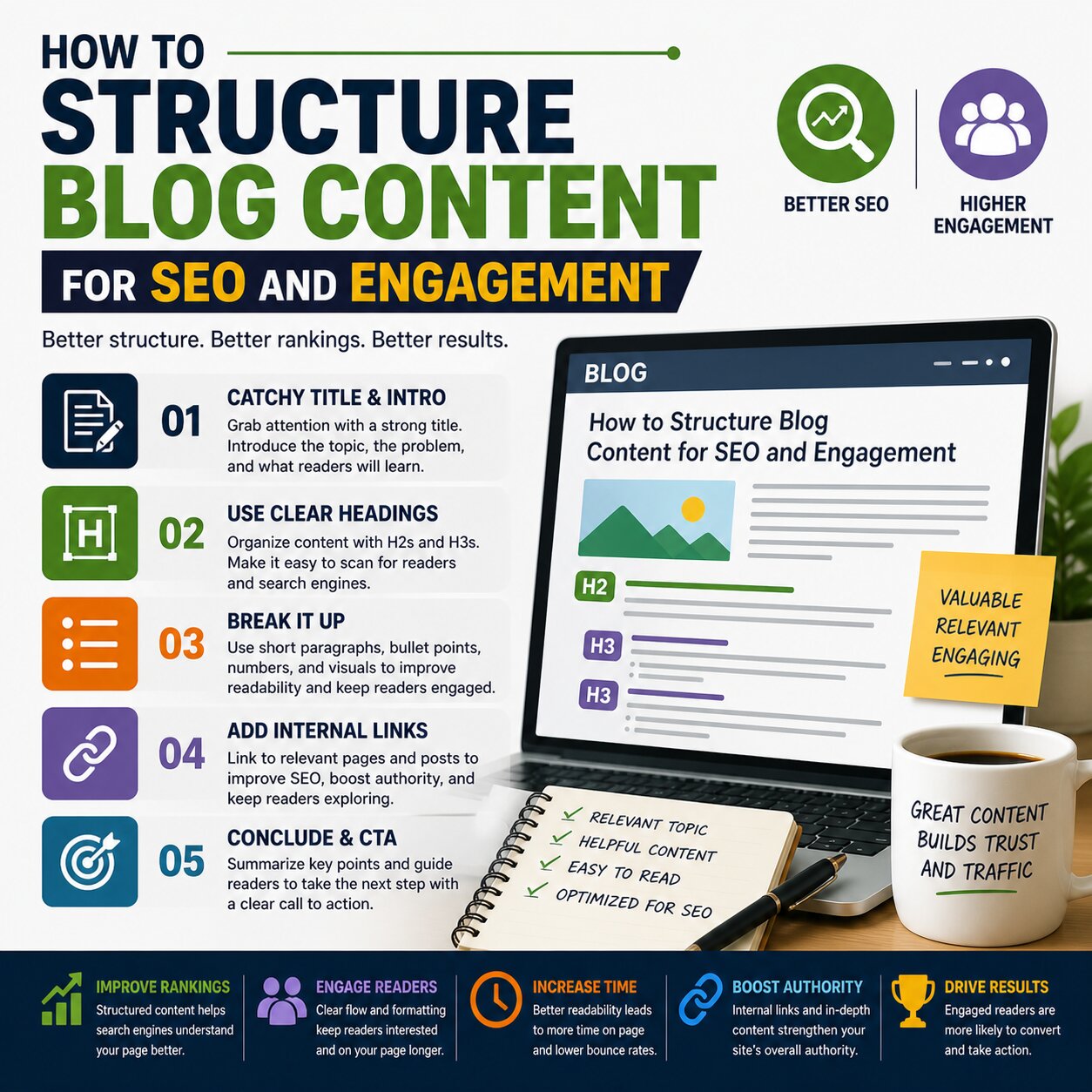 How To Structure Blog Content For SEO And Engagement
