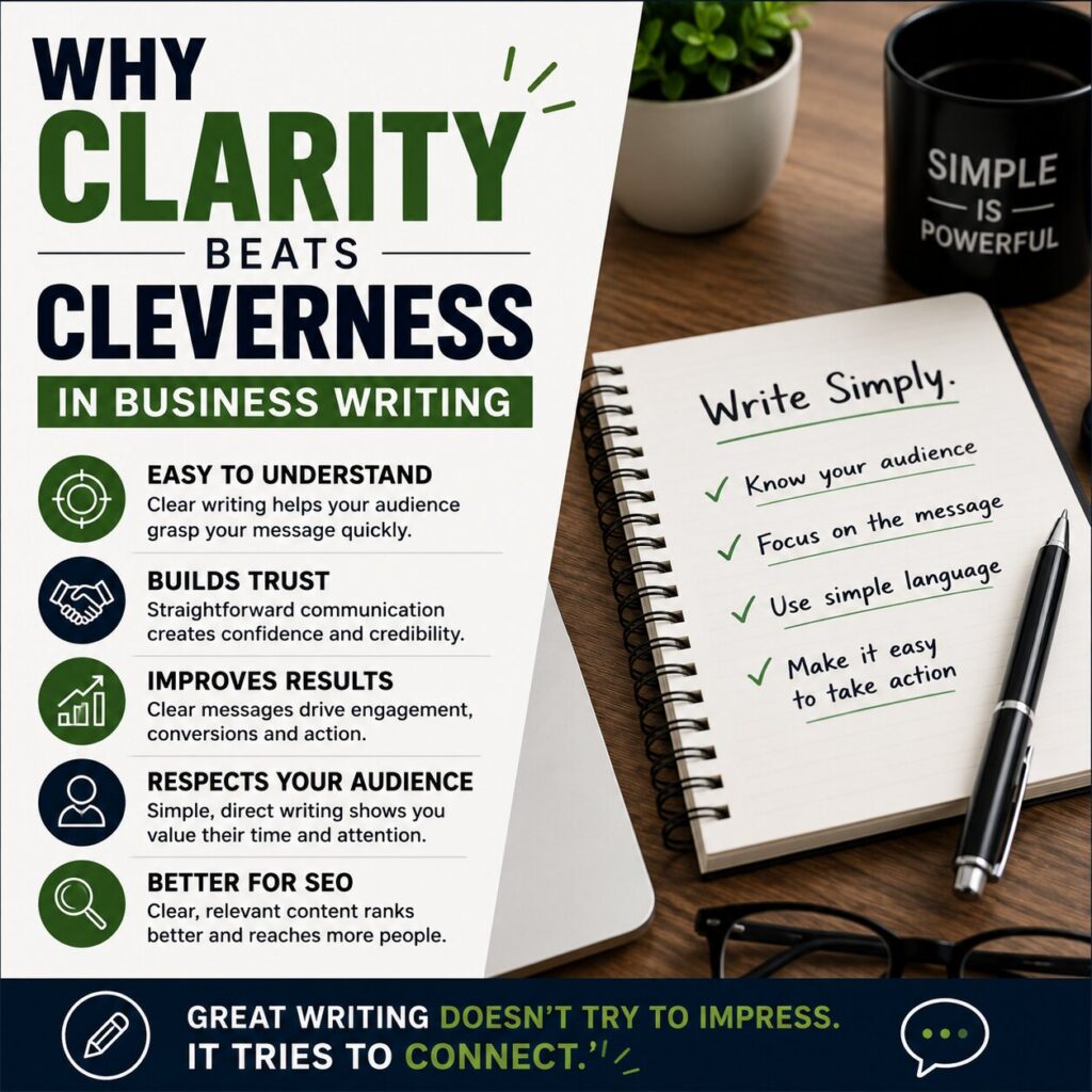 Why Clarity Beats Cleverness In Business Writing