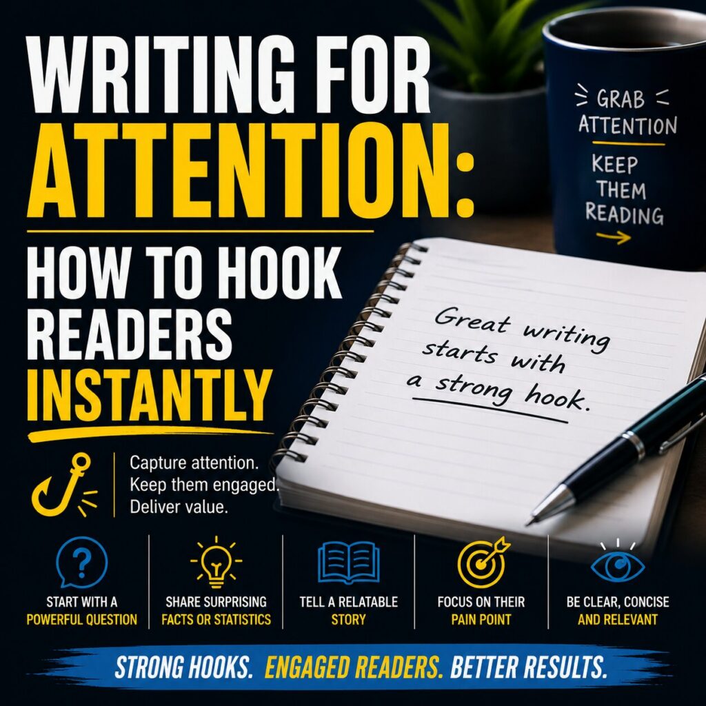 Writing for Attention How to Hook Readers Instantly