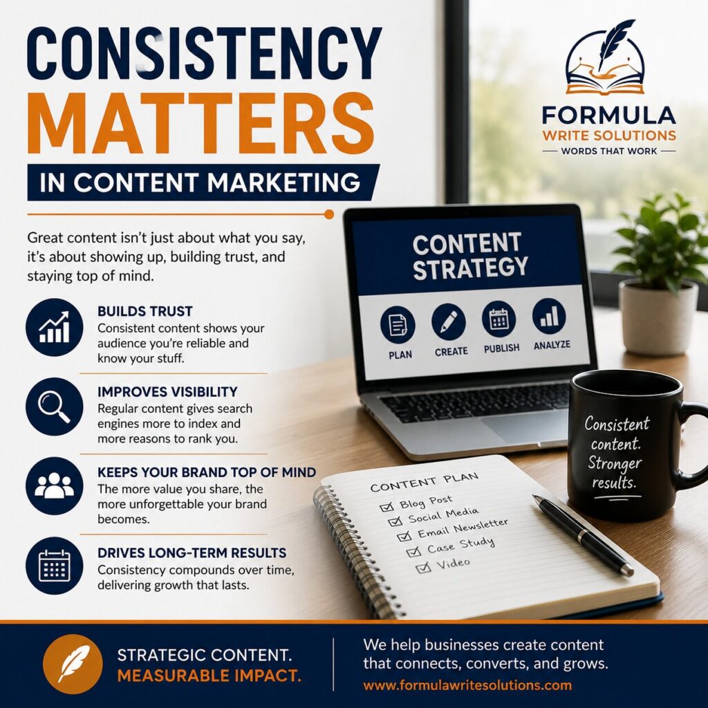 Consistency Matters in Content Marketing