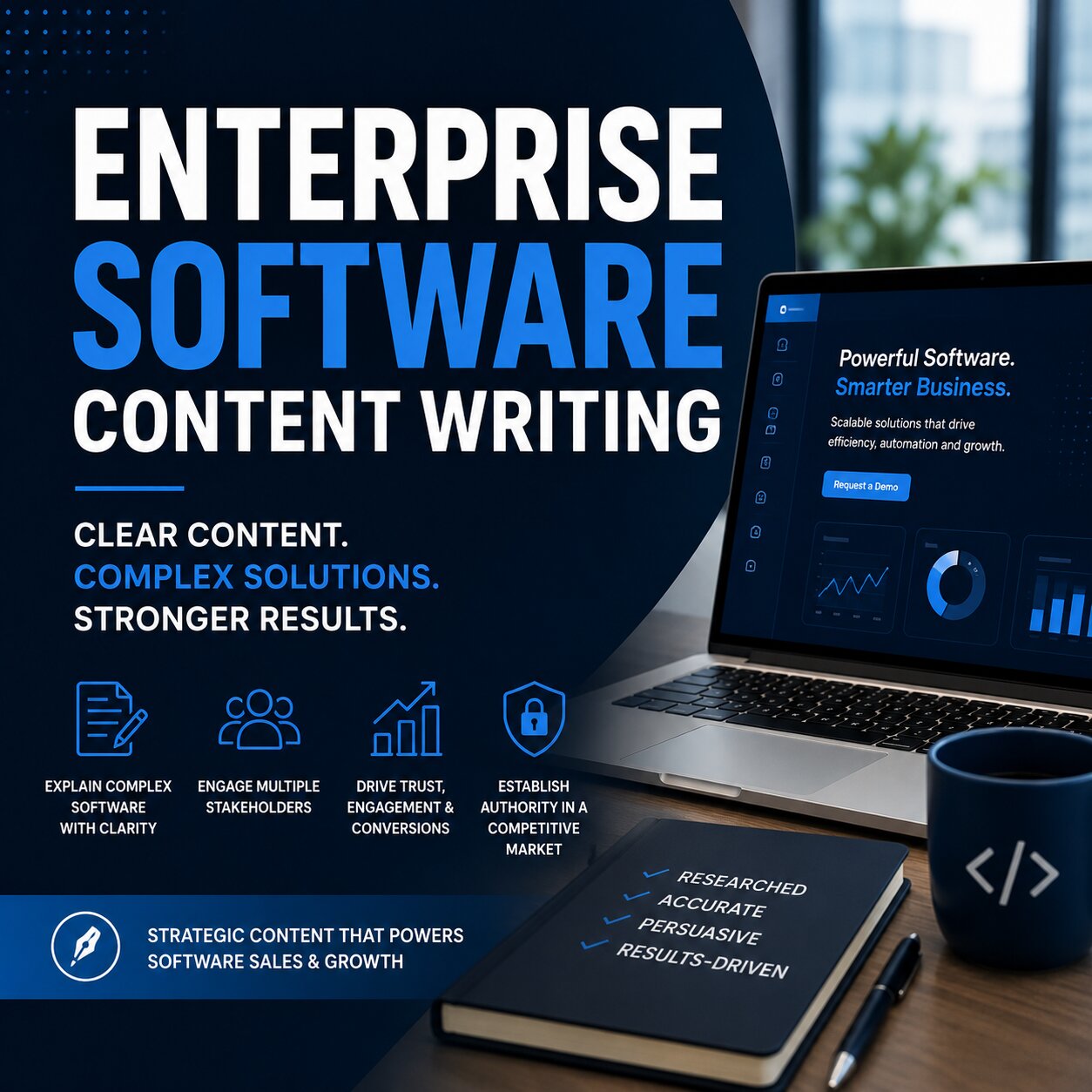 Enterprise Software Content Writing For Complex B2B Brands