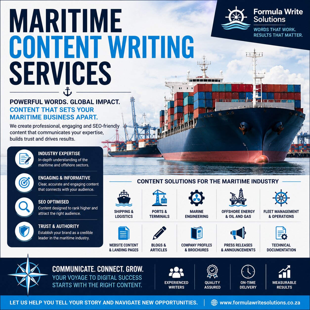 Maritime Content Writing Services
