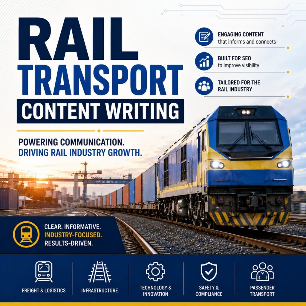 Rail Transport Content Writing for Industry Growth