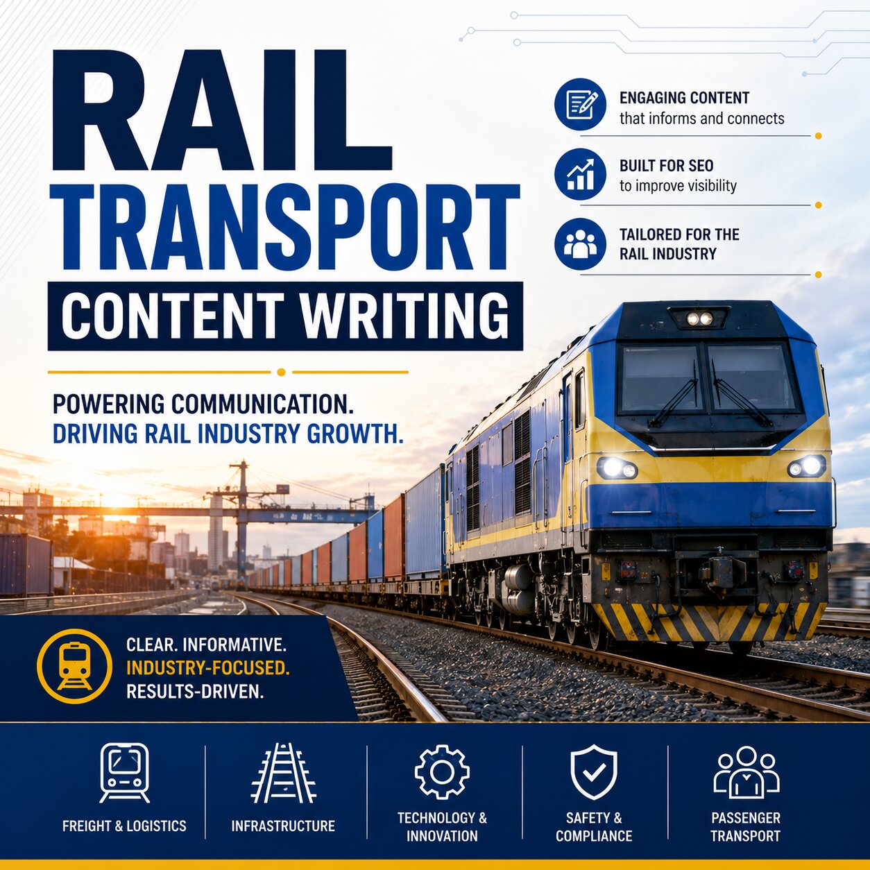 Rail Transport Content Writing for Industry Growth