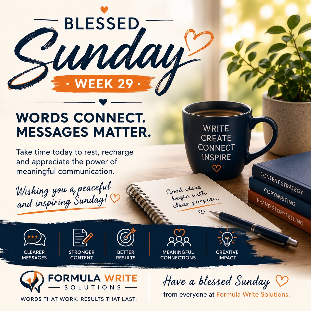 Blessed Sunday Week 29