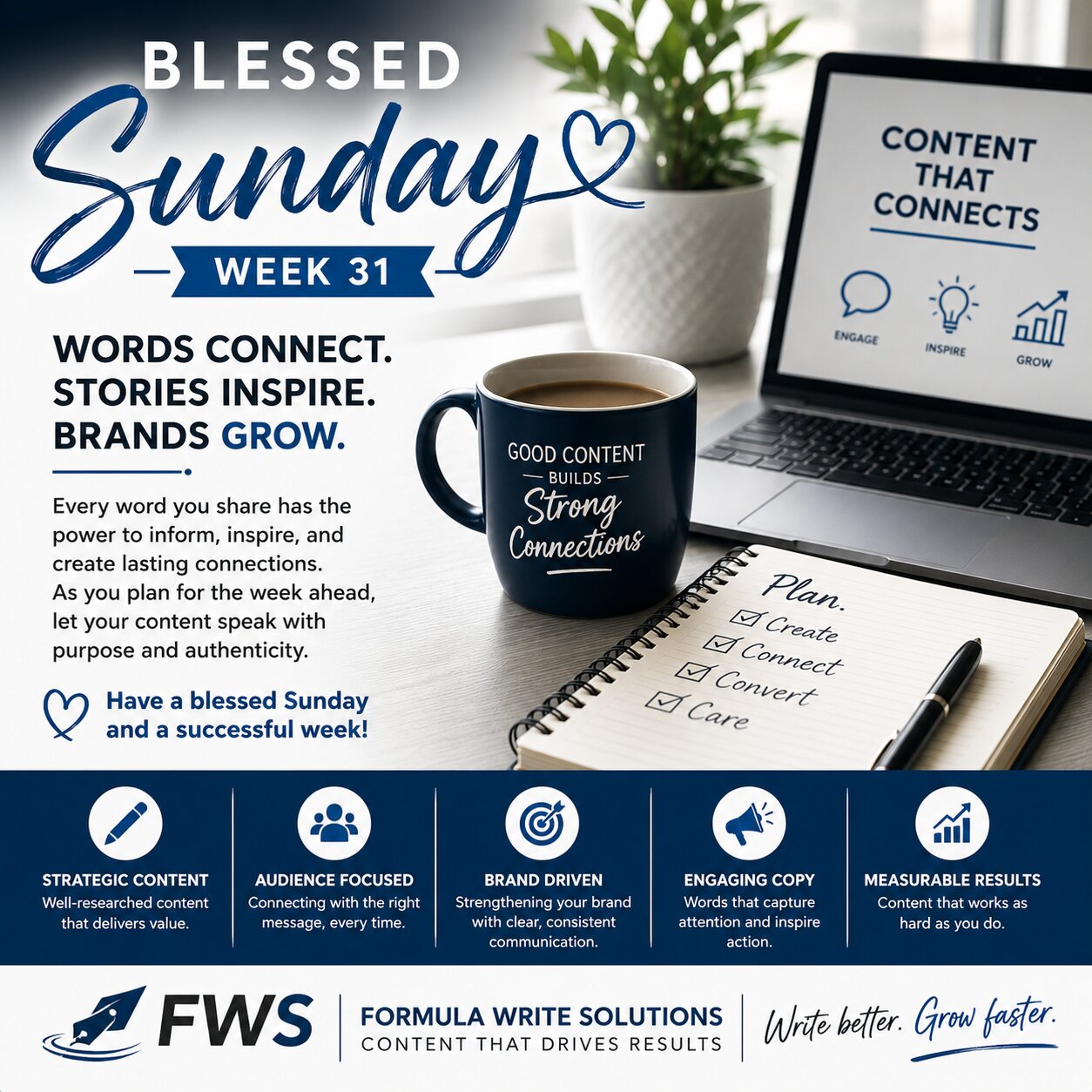 Blessed Sunday Week 31
