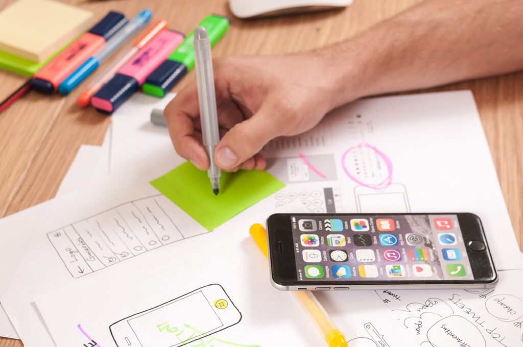 UX and UI Design Content Writing
