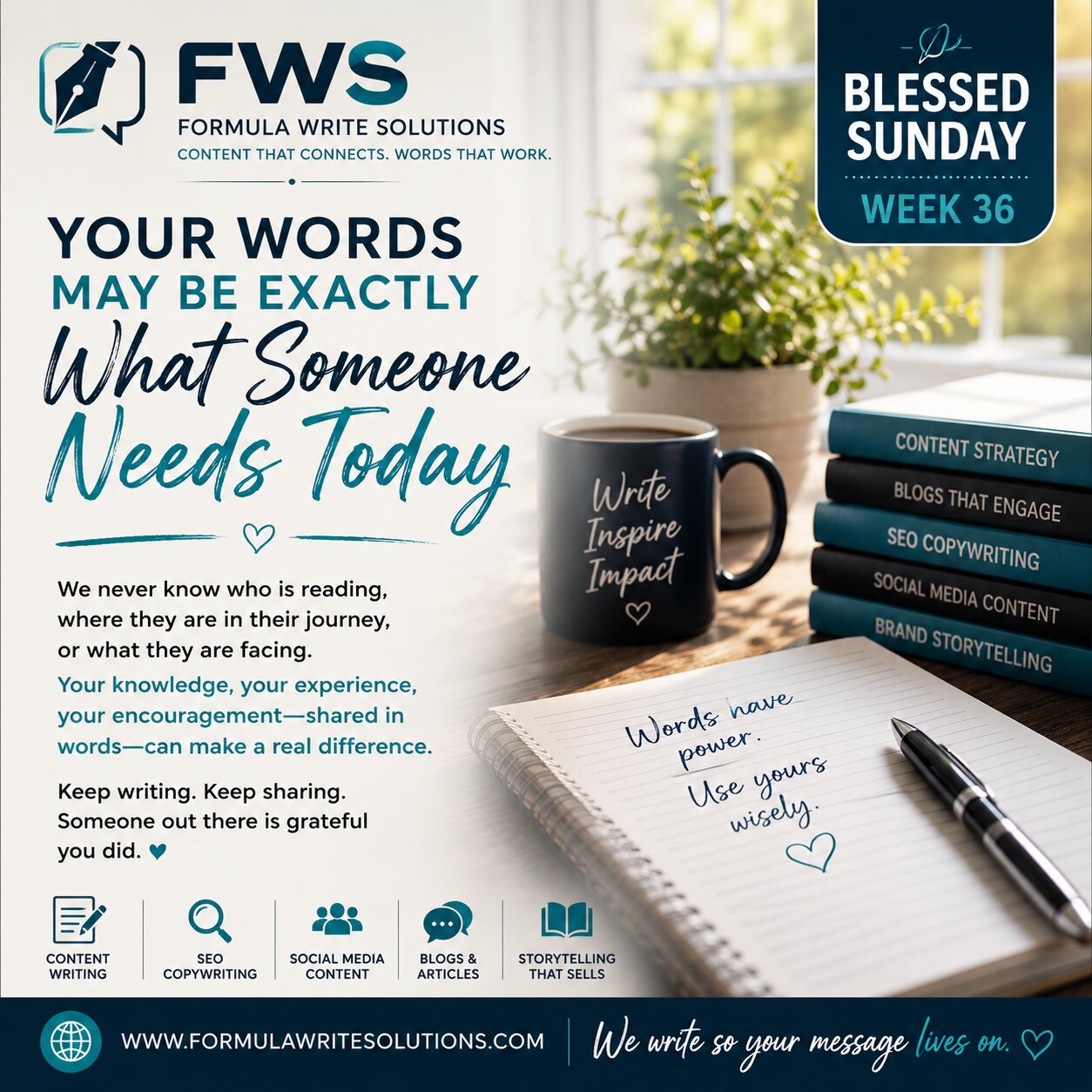 Blessed Sunday Week 36