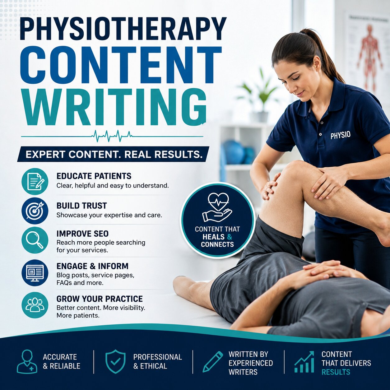 Physiotherapy content writing