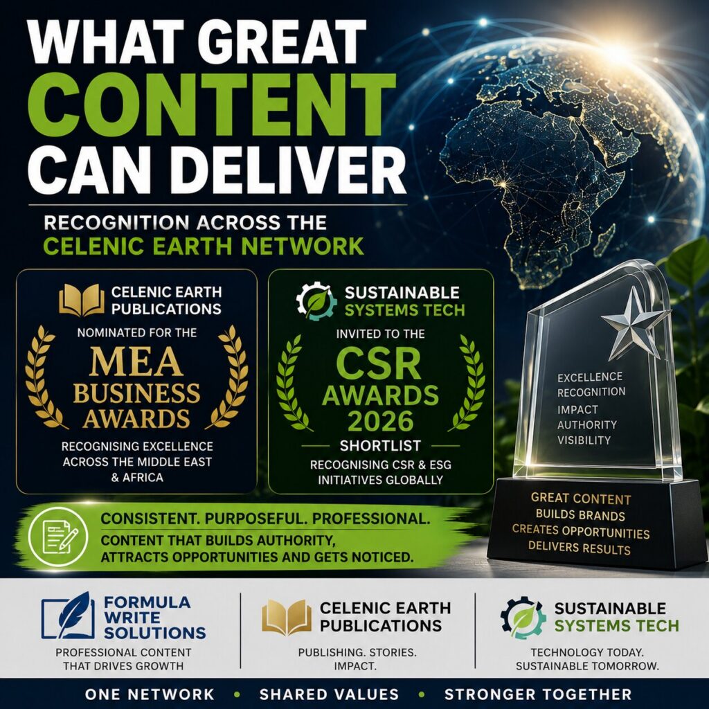 Recognition Across the Celenic Earth Network