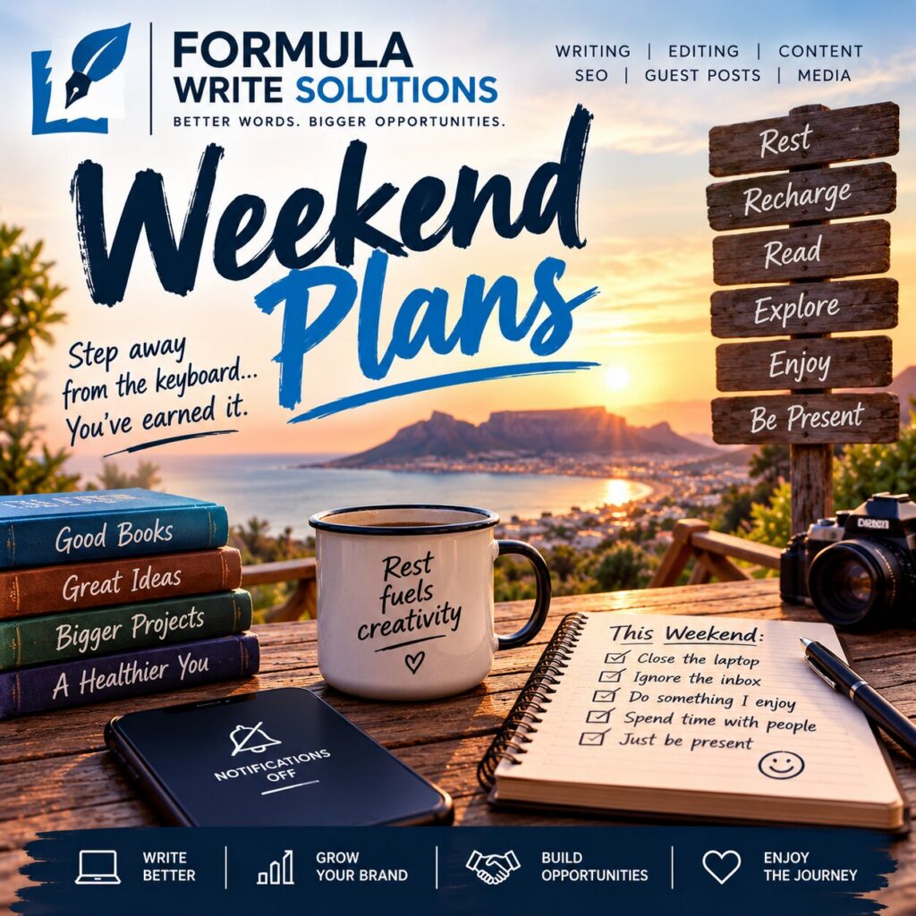Weekend plans