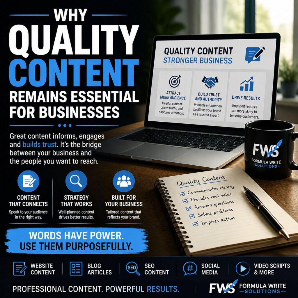 Why Quality Content Remains Essential for Businesses
