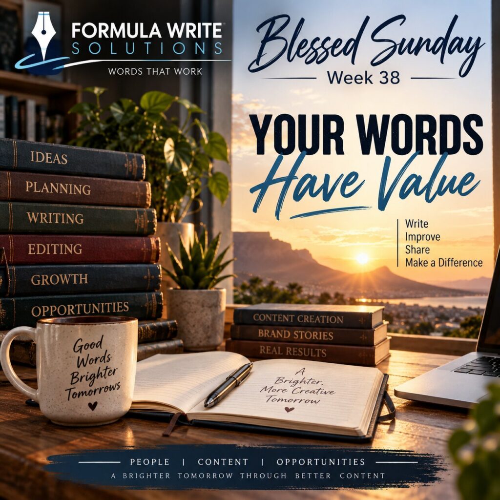Blessed Sunday Week 38