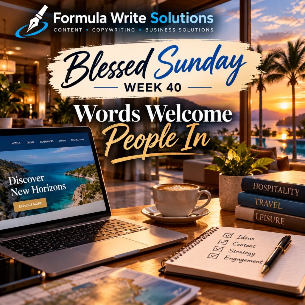 Blessed Sunday Week 40