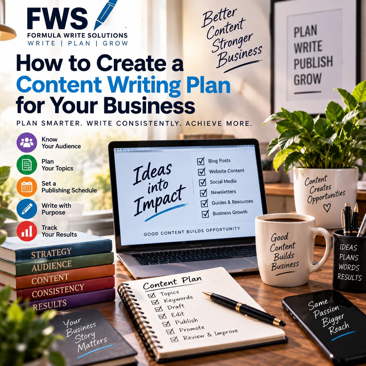 How to Create a Content Writing Plan for Your Business