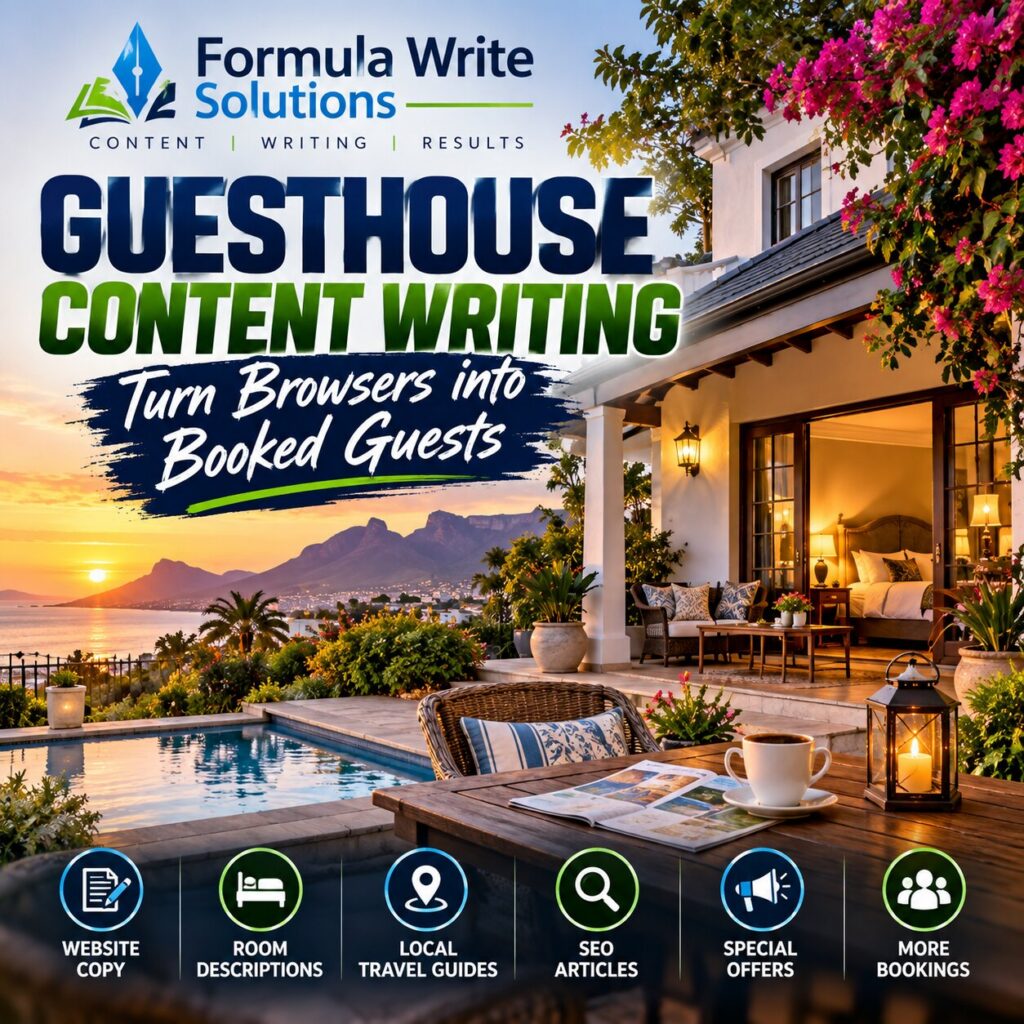 guesthouse content writing