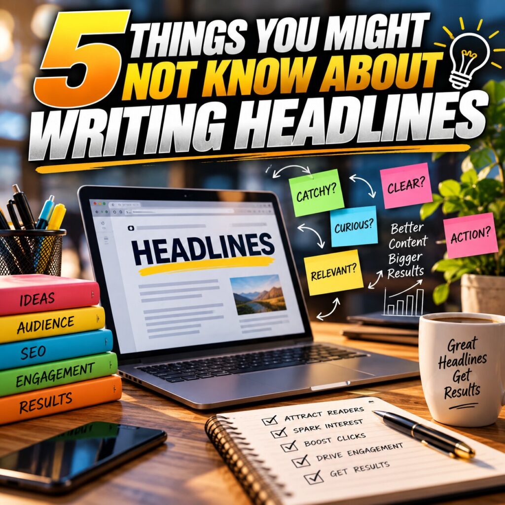 5 Things You Might Not Know About Writing Headlines