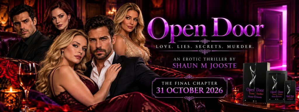 Open Door Erotic Novel Shaun M Jooste banner