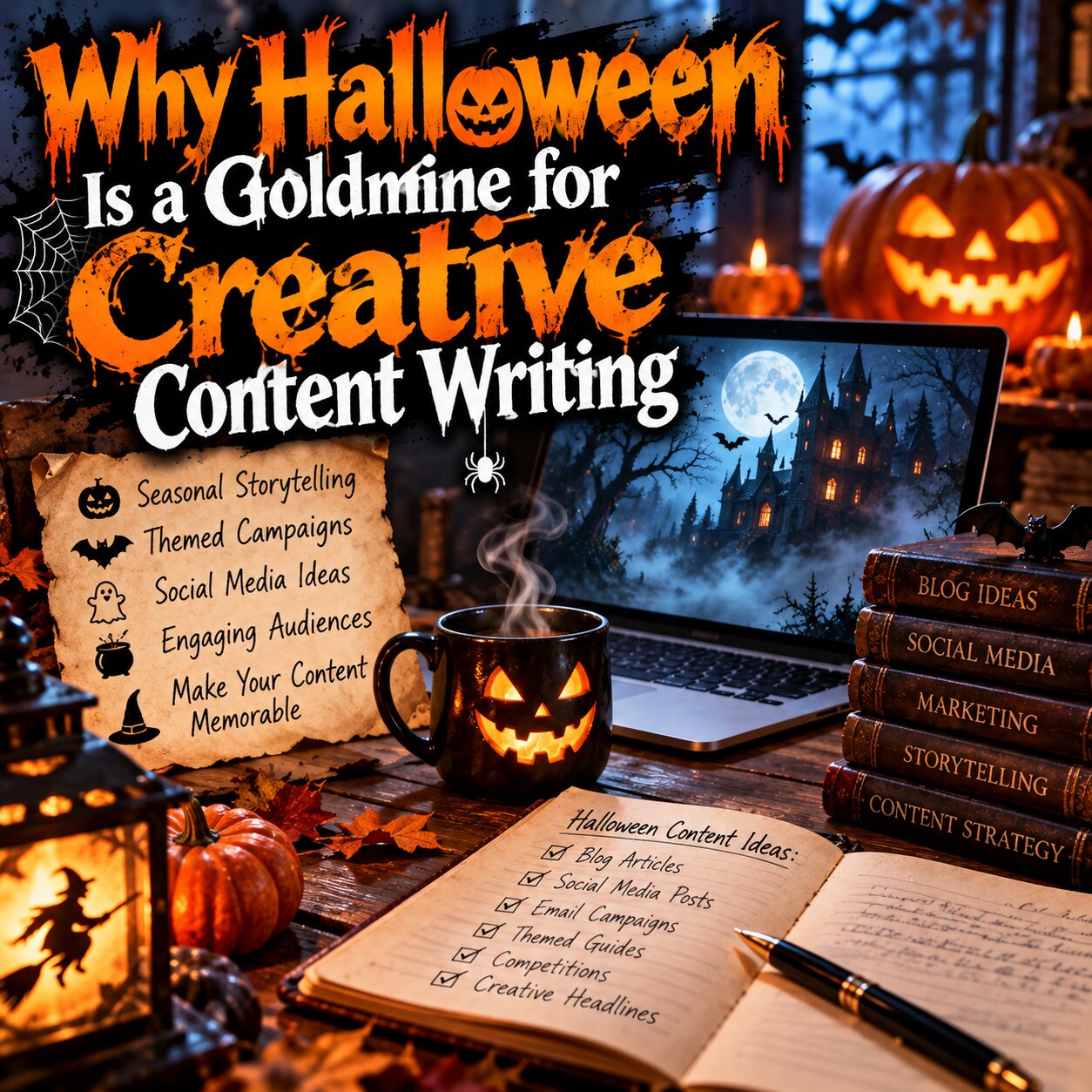 Why Halloween Is a Goldmine for Creative Content Writing