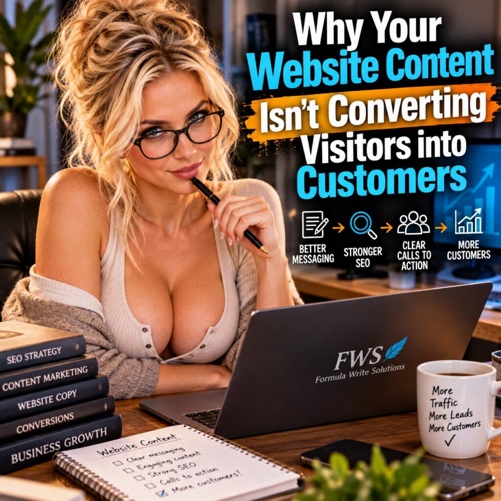 Why Your Website Content Isn't Converting Visitors into Customers